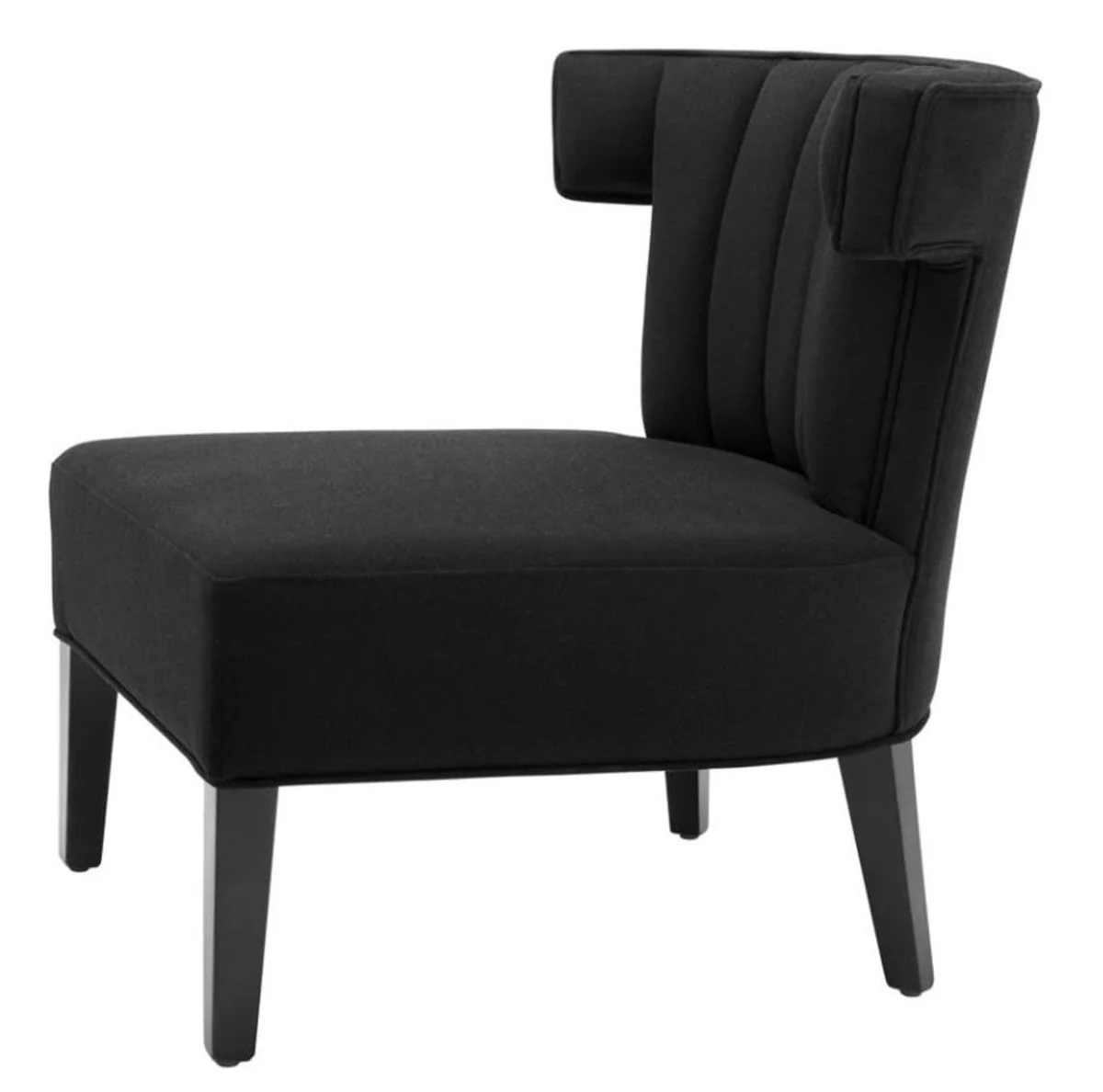 Luxury armchair black - designer furniture