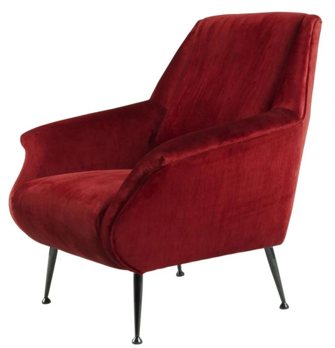 Luxury armchair red 88 x 80 x H. 91 cm - Designer Club Furniture