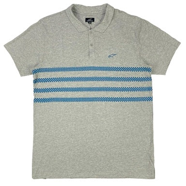 POLO ALPINESTARS PERPETUAL STRIPE GRIS
