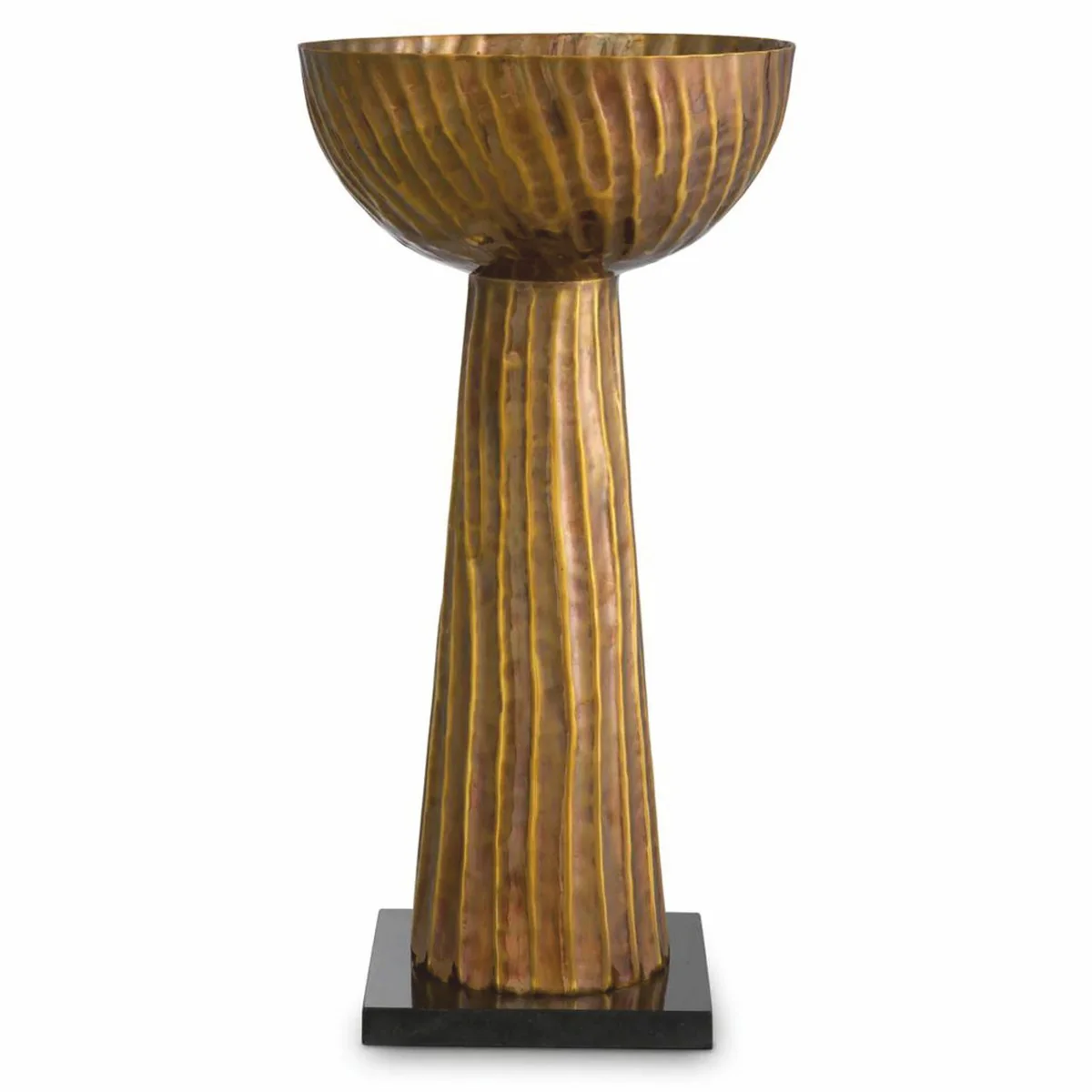 Luxury table lamp vintage brass / black H. 60.5 cm - Luxury Lights