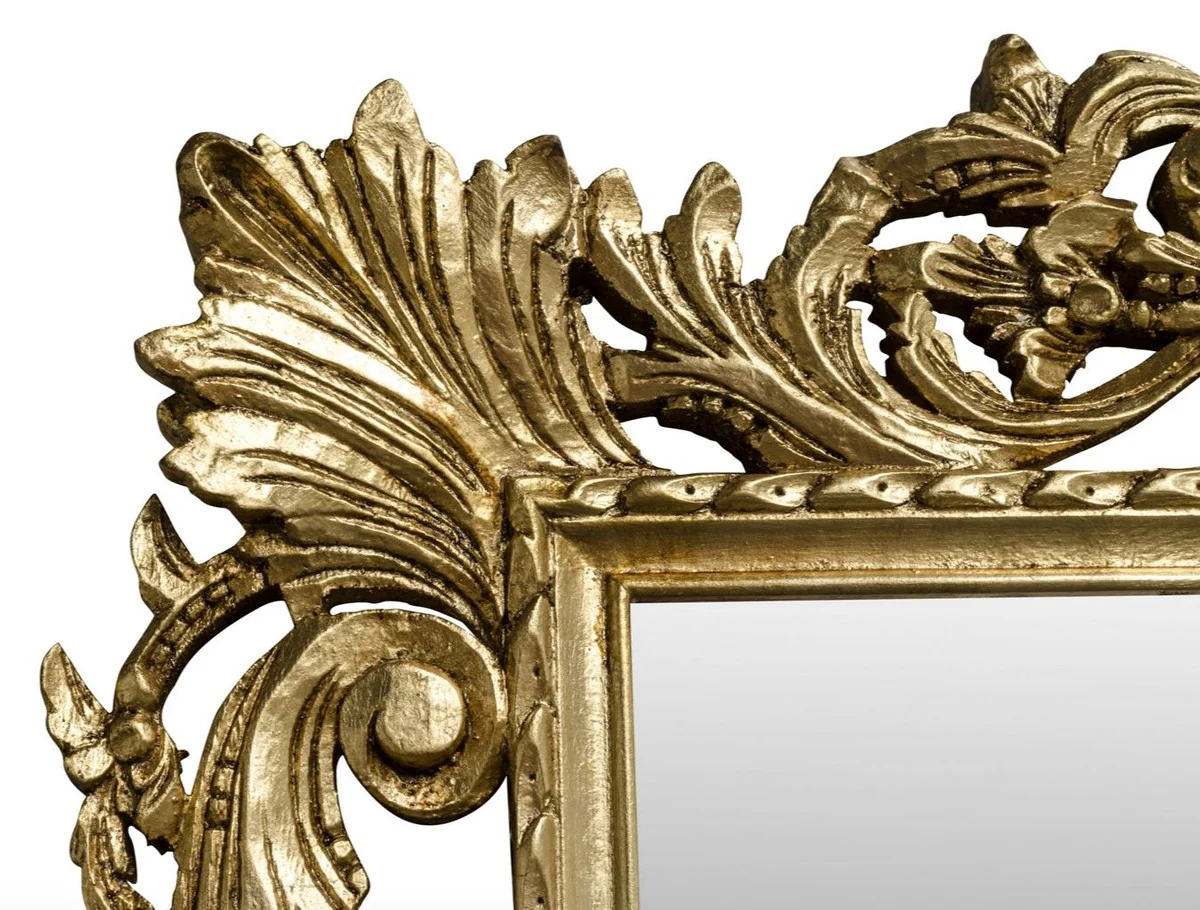 Baroque mirror gold 110 x H. 195 cm - antique style wall mirror