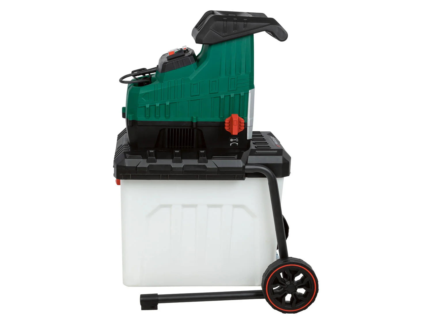 PARKSIDE electric roller shredder PWH 2800 B2, with 60 liter collection box