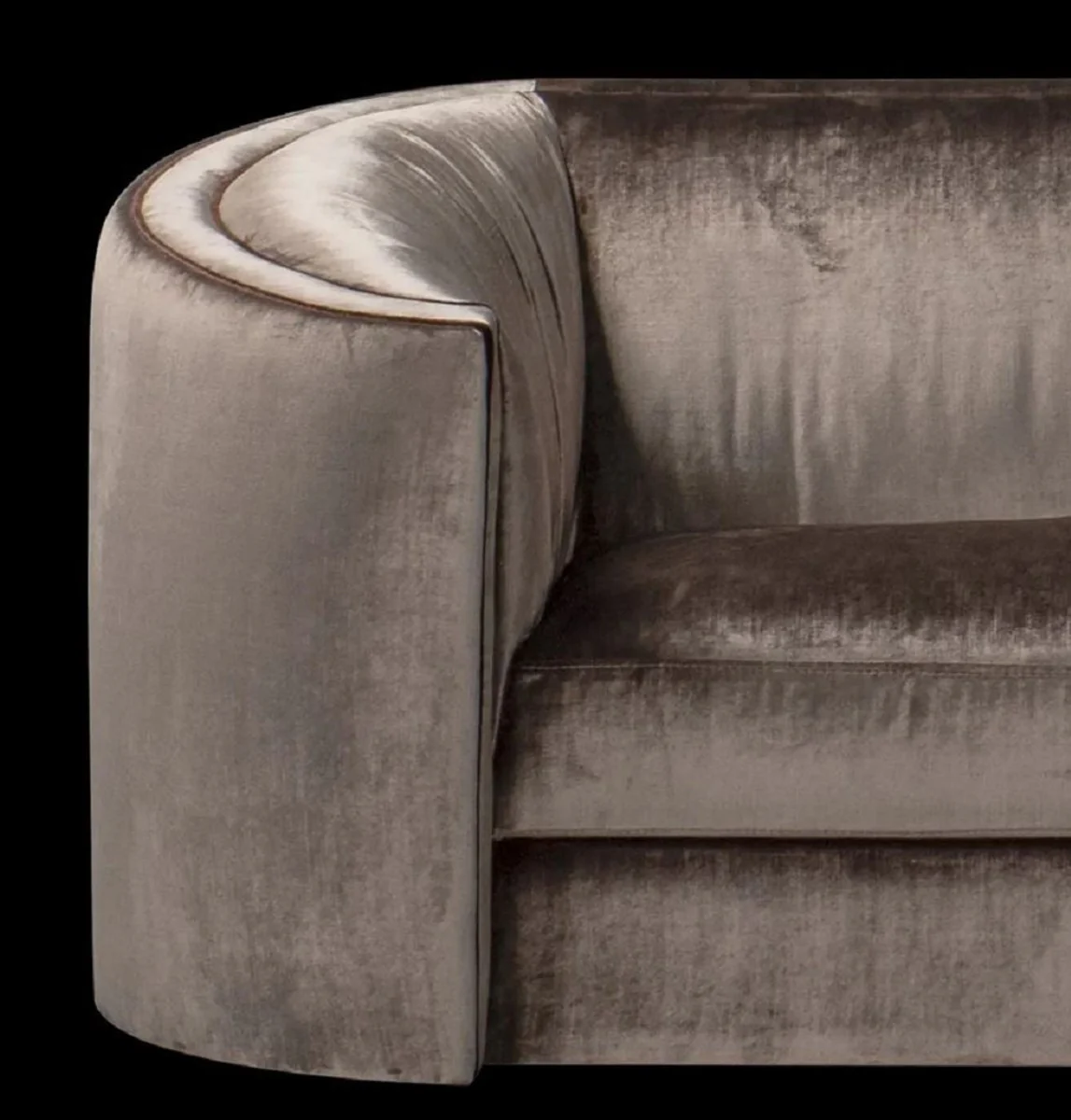 Luxury sofa gray 275 x 89 x H. 75 cm - living room sofa - hotel sofa - living room furniture - living room furniture - hotel furniture - luxury furniture - luxury furniture