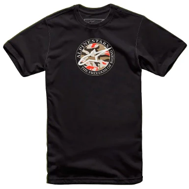 ALPINESTARS DOT CAMO BLACK T-SHIRT