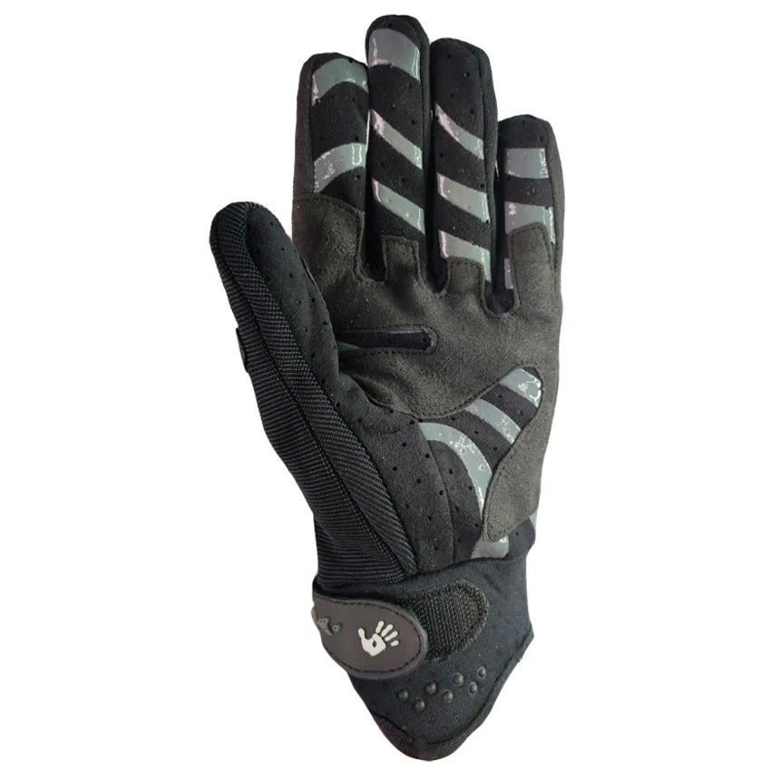 SUMMER RACER IMPACT BLACK GLOVES