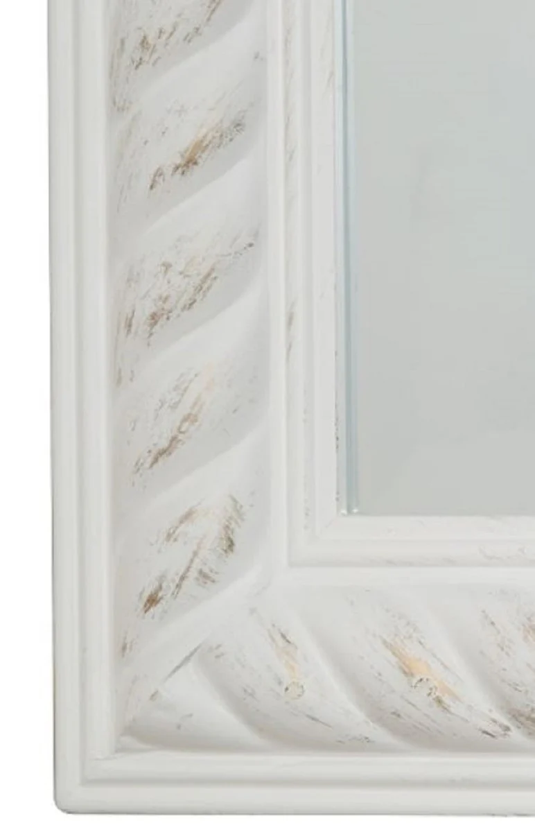 Baroque wall mirror antique white / gold 52 x H. 62 cm - Baroque mirror