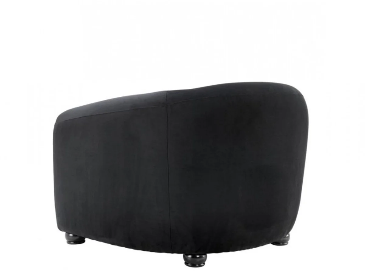 Luxury Art Deco Hotel Armchair Black - Luxury Quality