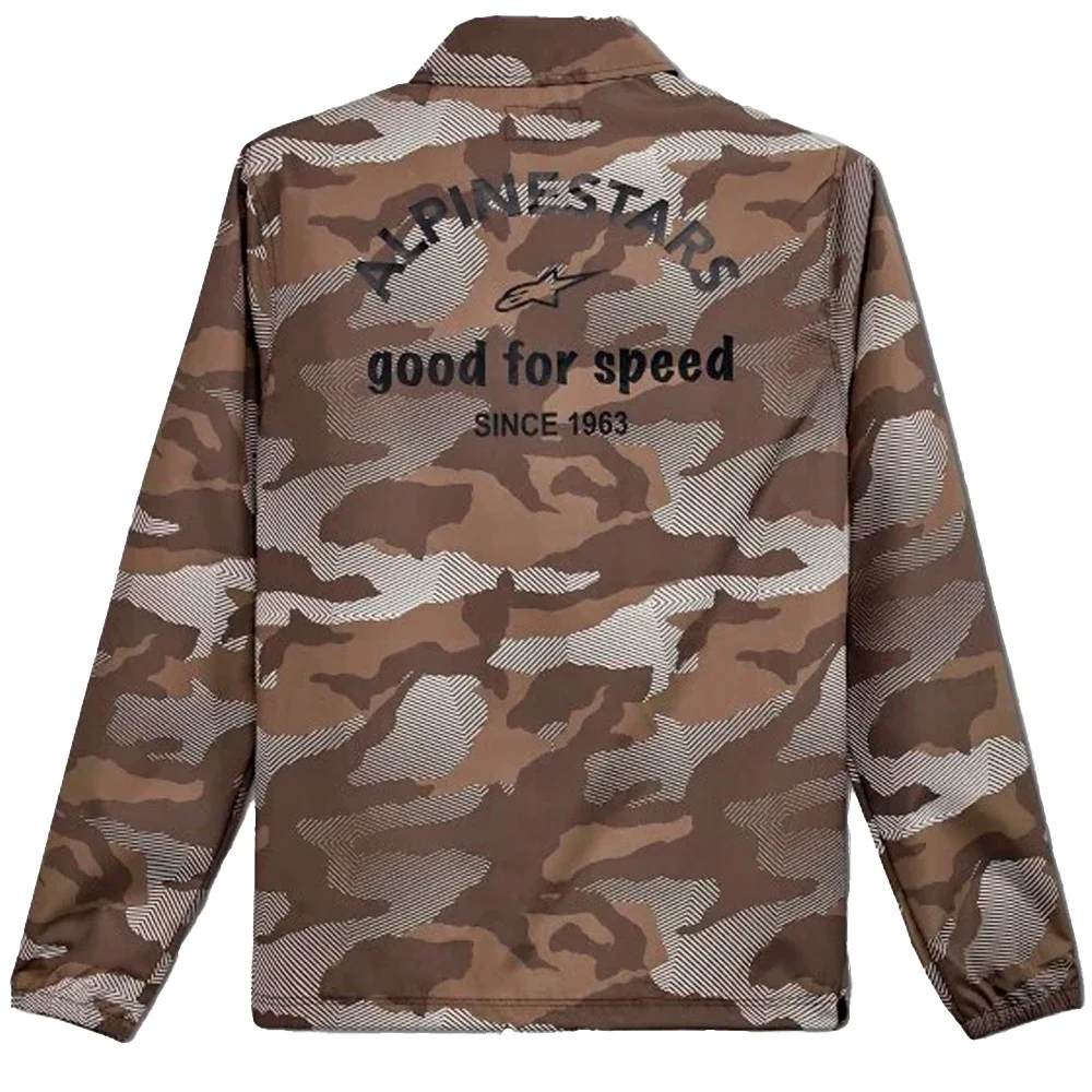 CHAQUETA ALPINESTARS GARAGE COACH MARRON