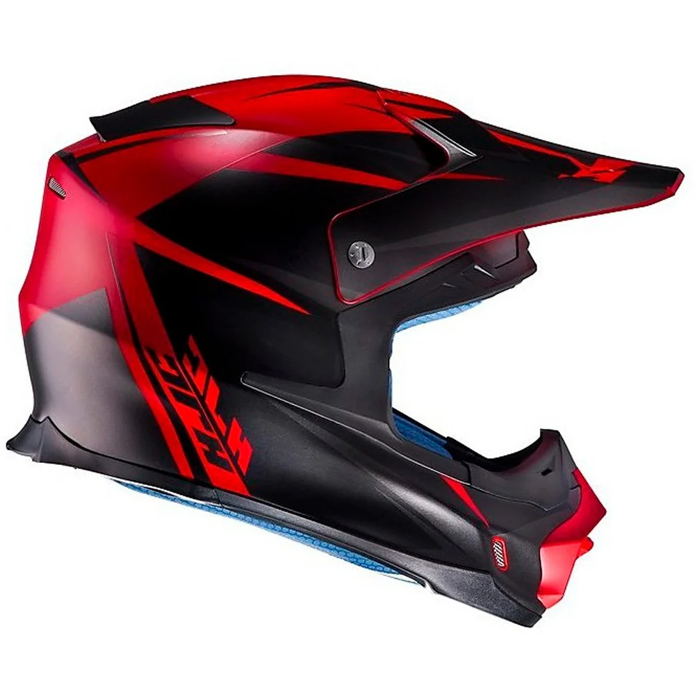 CROSS / ENDURO HELMET HJC FXCROSS AXIS BLACK / RED