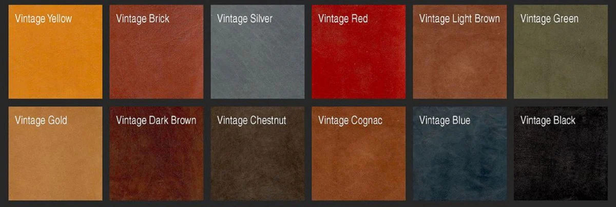 Luxury Art Deco leather armchair 69 x 70 x H. 82 cm - Various colors - Aluminum living room armchair with real leather - Aluminum airplane aviator armchair furniture