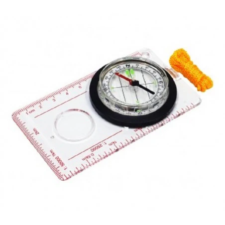 FLASHLIGHT AND MAGNIFYING MAP READER - gray