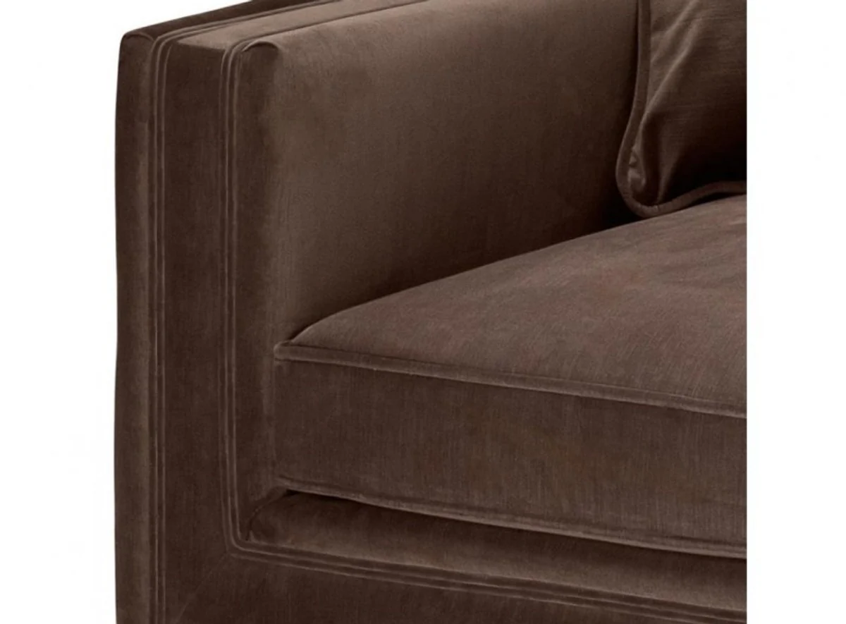 Luxus Art Deco Hotel Sessel Braun - Limited Edition