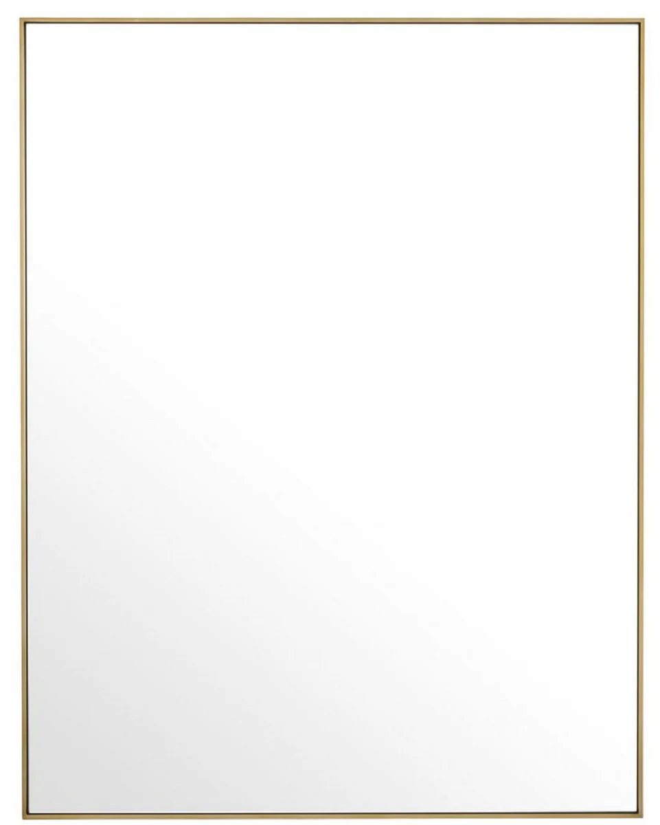 Luxury mirror / wall mirror brass colored 180 x H. 140 cm - wardrobe mirror - living room mirror - luxury quality