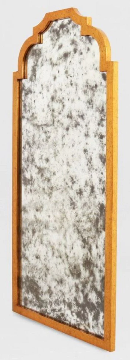 Baroque wall mirror gold 70 x 3 x H. 145 cm - Elegant baroque mirror with antique mirror glass - Baroque furniture