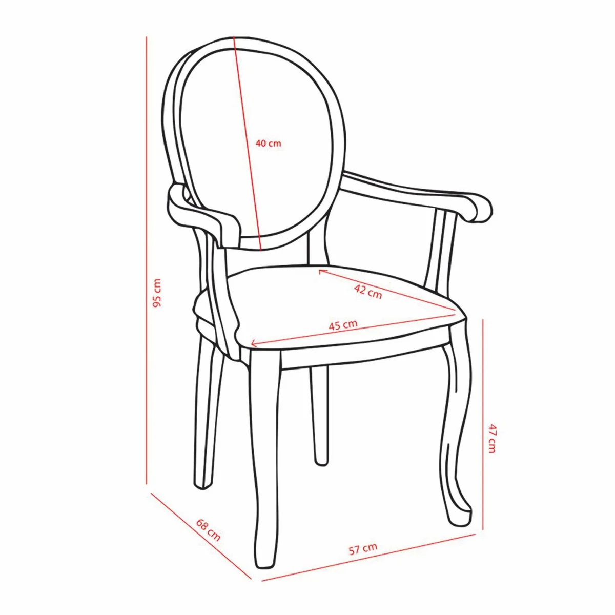 Luxury Baroque Velvet Dining Chair with Armrests Gentleman Tiger Green/Black