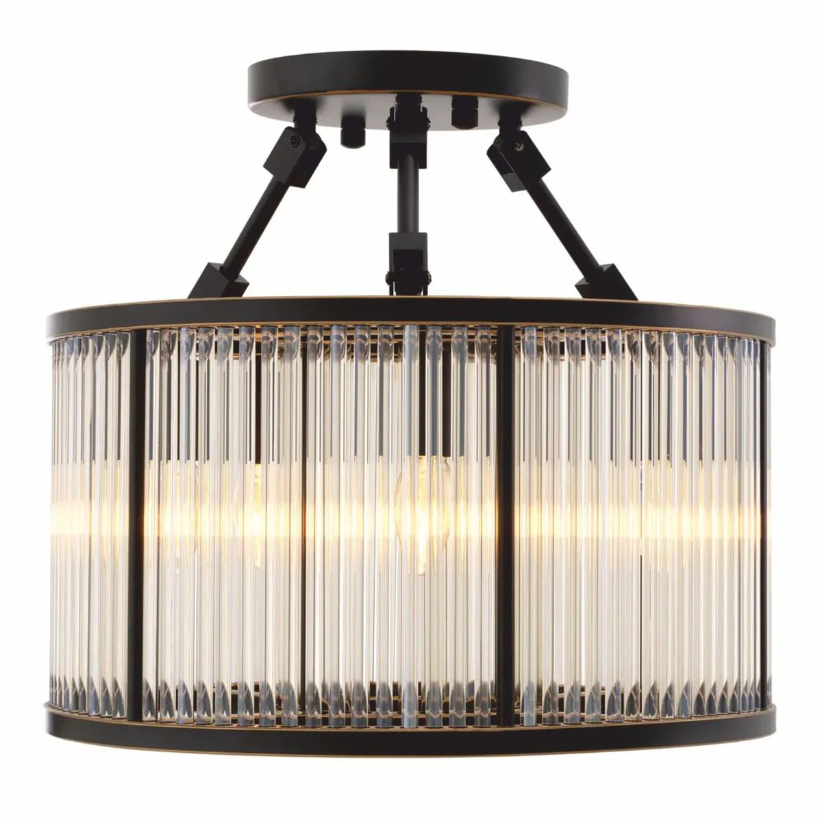 Luxury living room ceiling light bronze Ø 45 cm - Luxury Lights