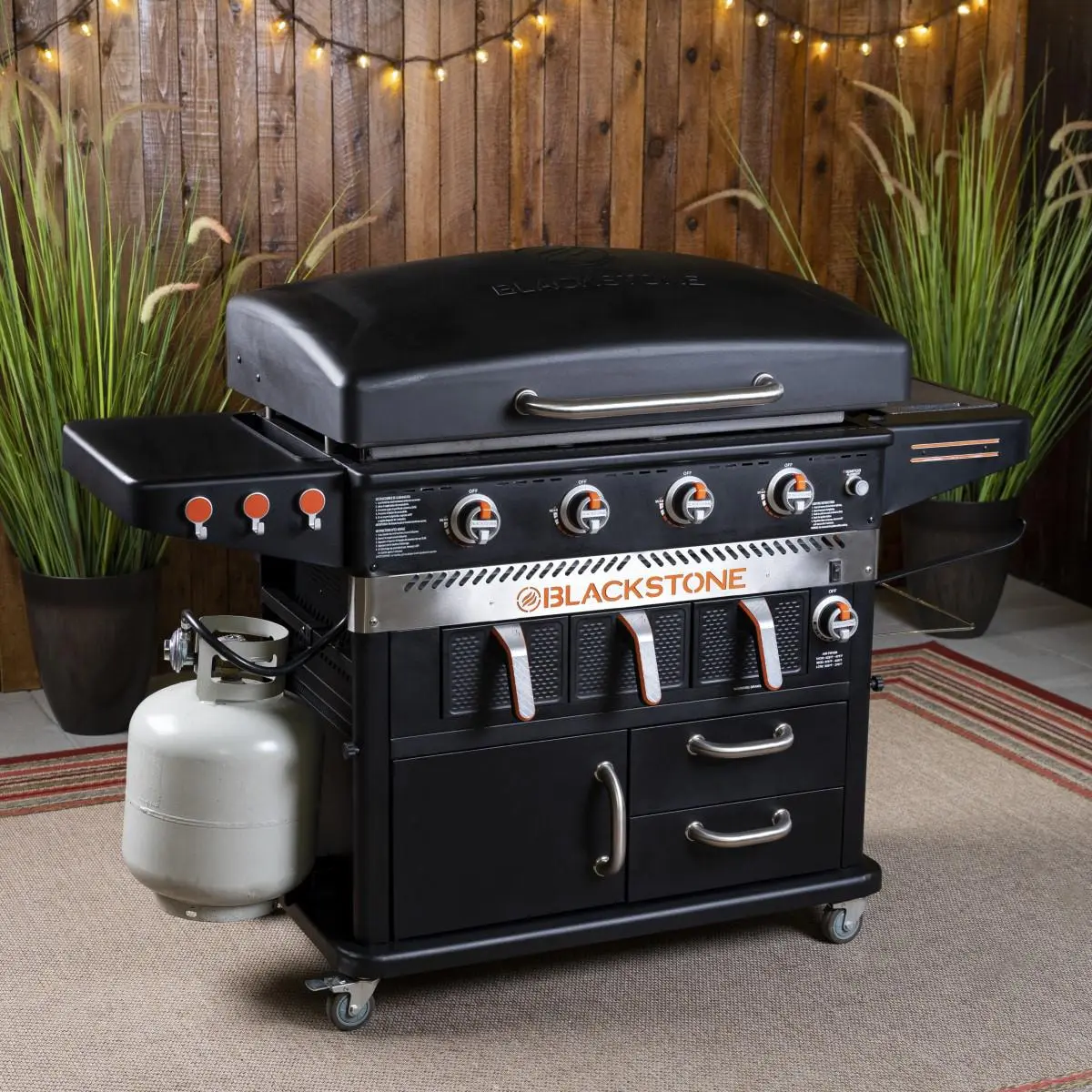 2025 Blackstone 4 Burner and Air Fryer Combo - 36"