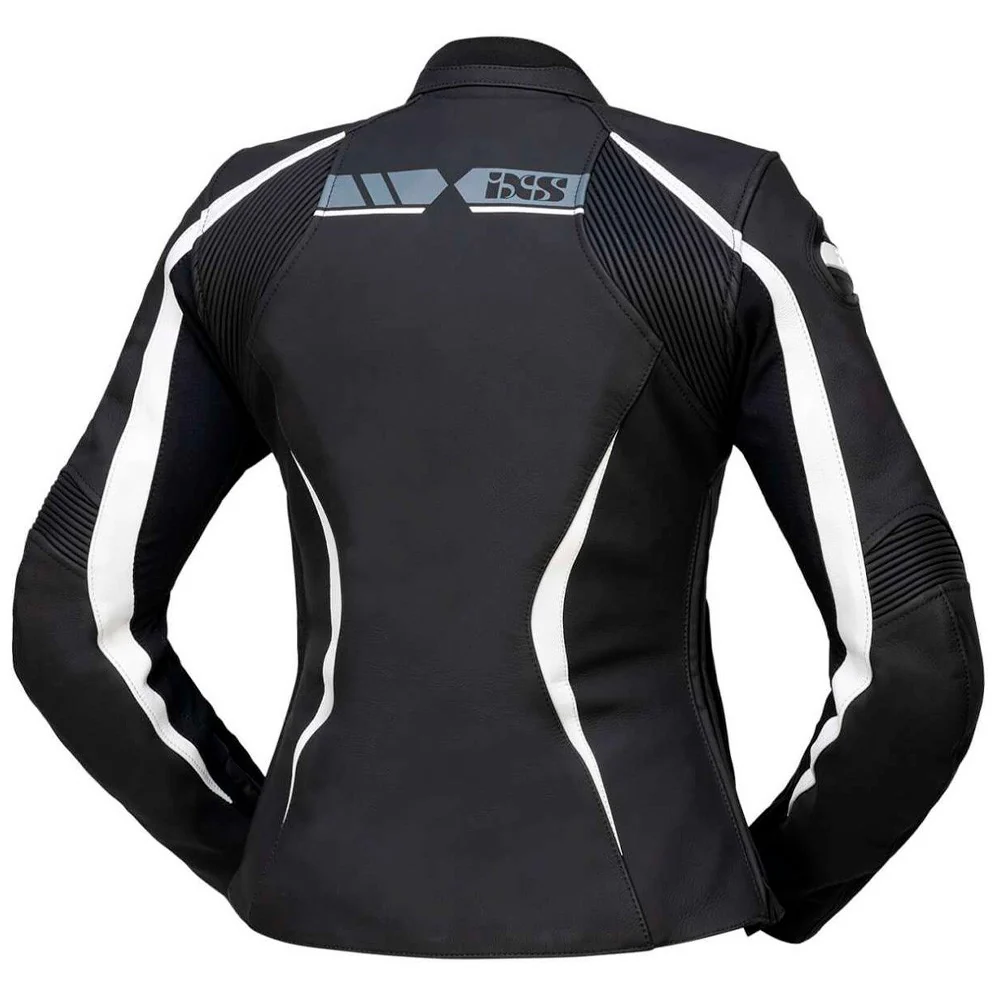 IXS LD RS-600 1.0 LADY JACKET - BLACK / GRAY / WHITE