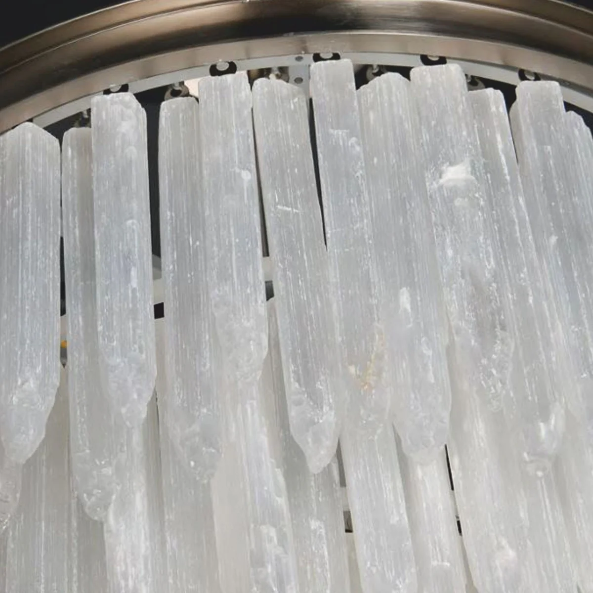 Luxury crystal chandelier silver Ø 60 x H. 75 cm - Luxury Interior