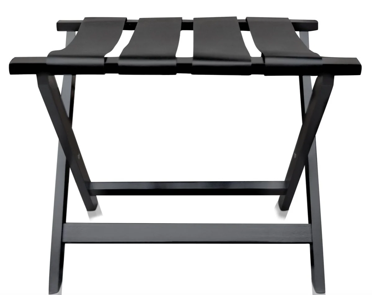 Luxury suitcase stand / luggage rack black 70 x 50 x H. 59 cm - Hotel Furniture & Accessories