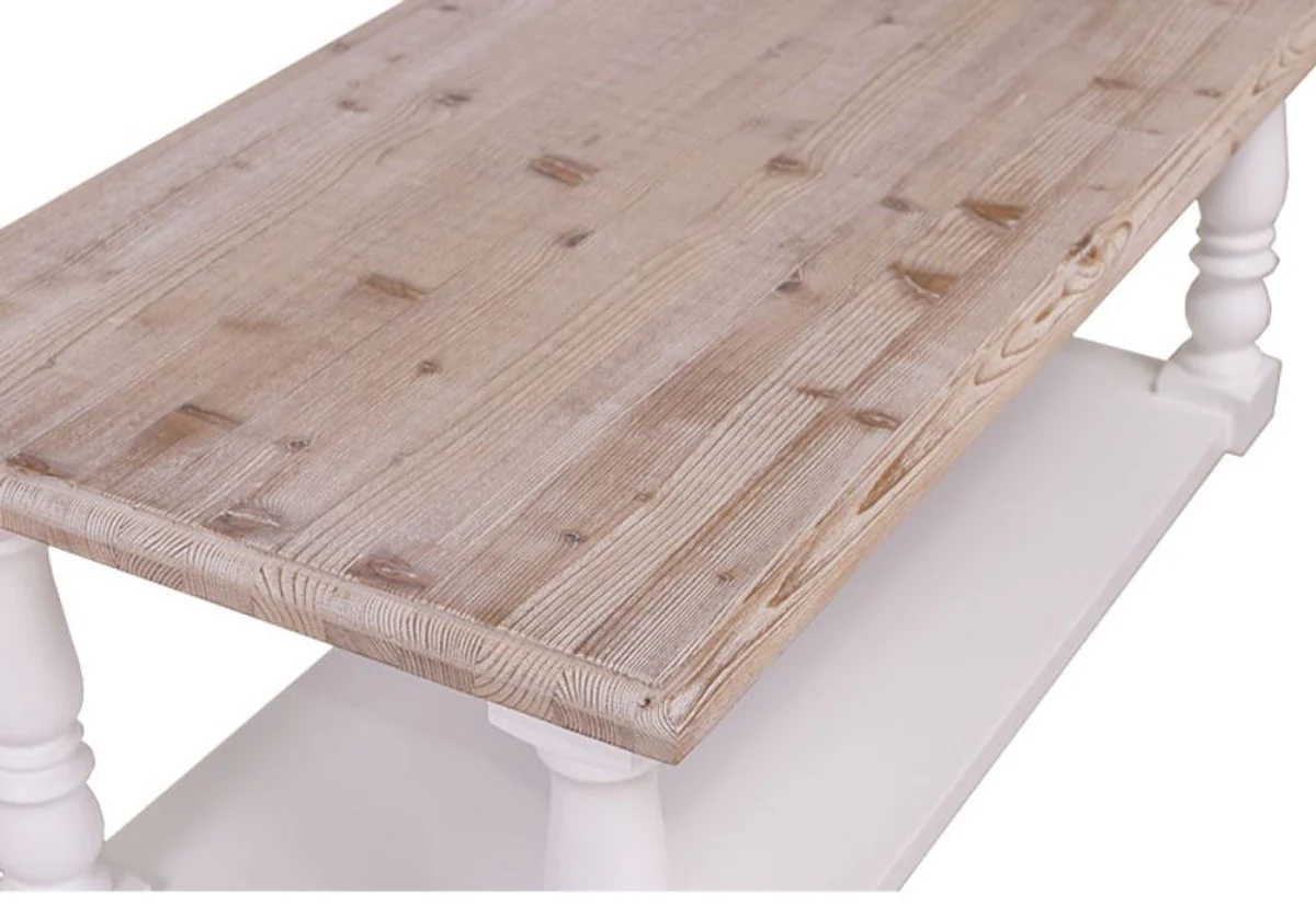 Country house style coffee table 120 x 60 x H. 45 cm - country house style furniture