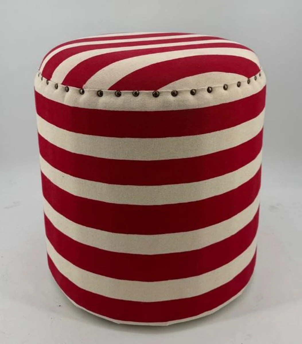 Stool with USA design - Round stool with American flag