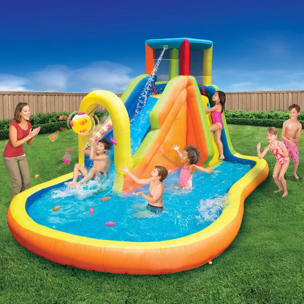 Banzai 35445 Inflatable Pinata Bash Party Slide Water Activity Water Park