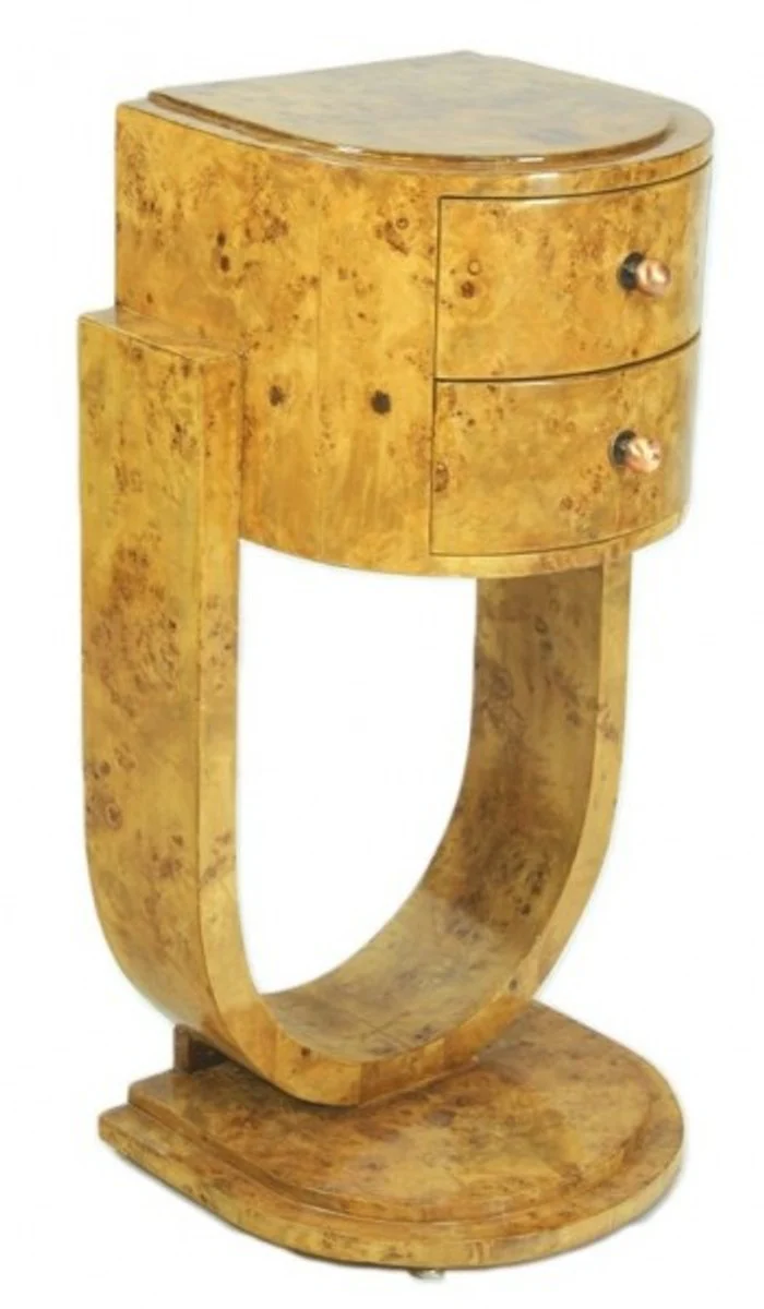 Art Deco drawer cabinet bird