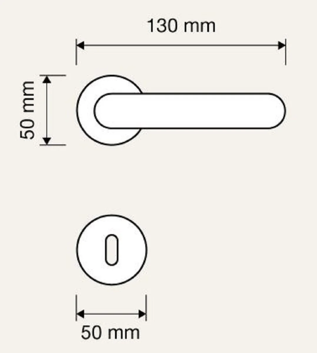 Luxury door handle set gold 13 x H. 5 cm - brass door handles with Swarovski crystal glass