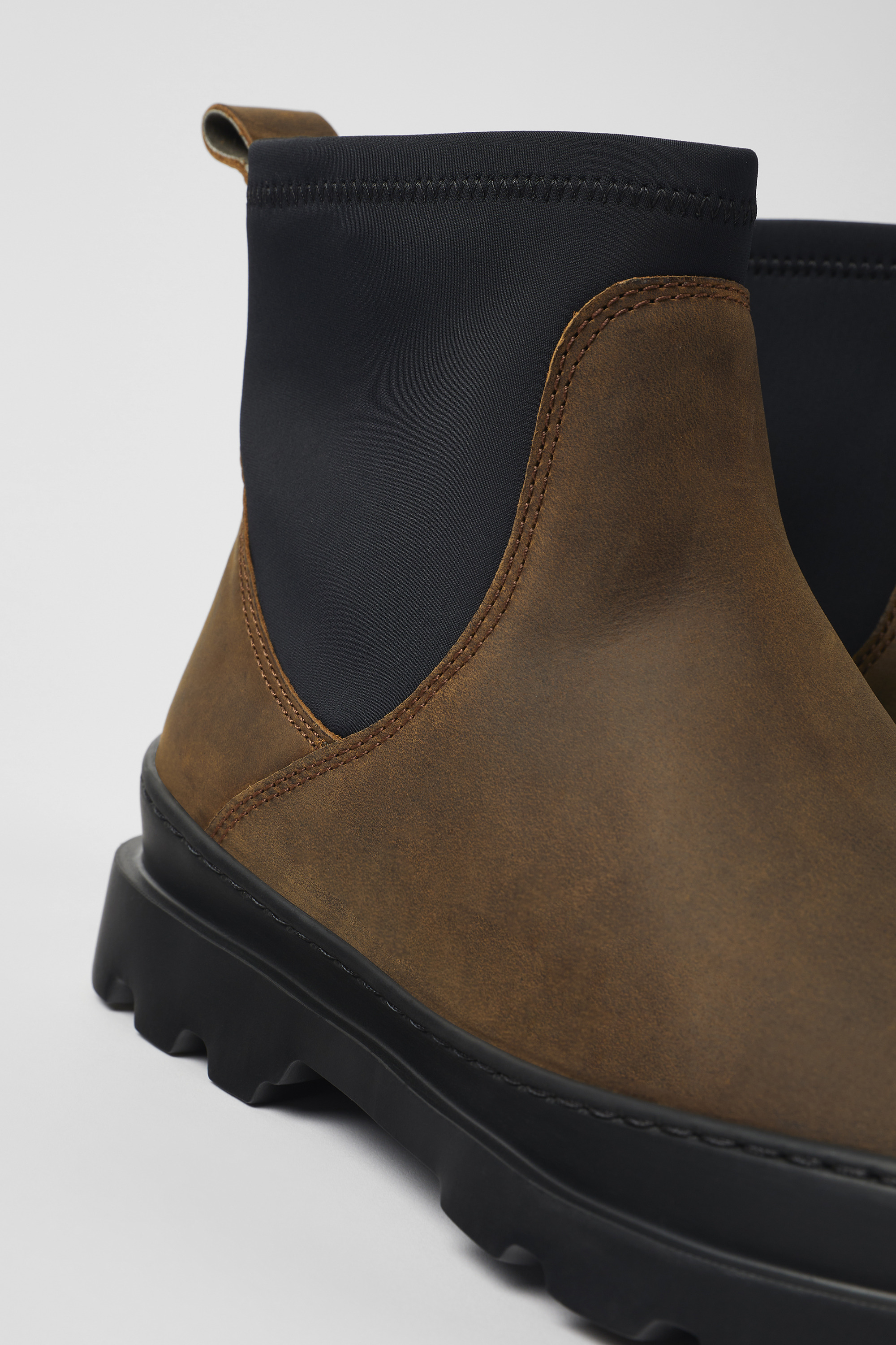 Brutus - Brown ankle boots for women