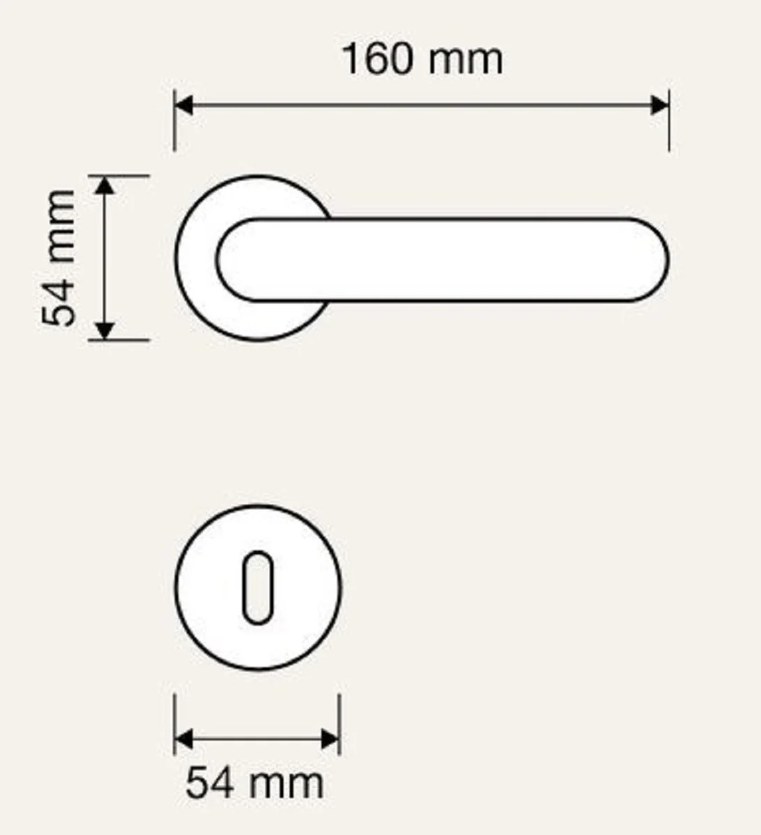 Luxury door handle set with Swarovski crystal glass gold 16 x H. 5.4 cm - door handles in aristocratic style