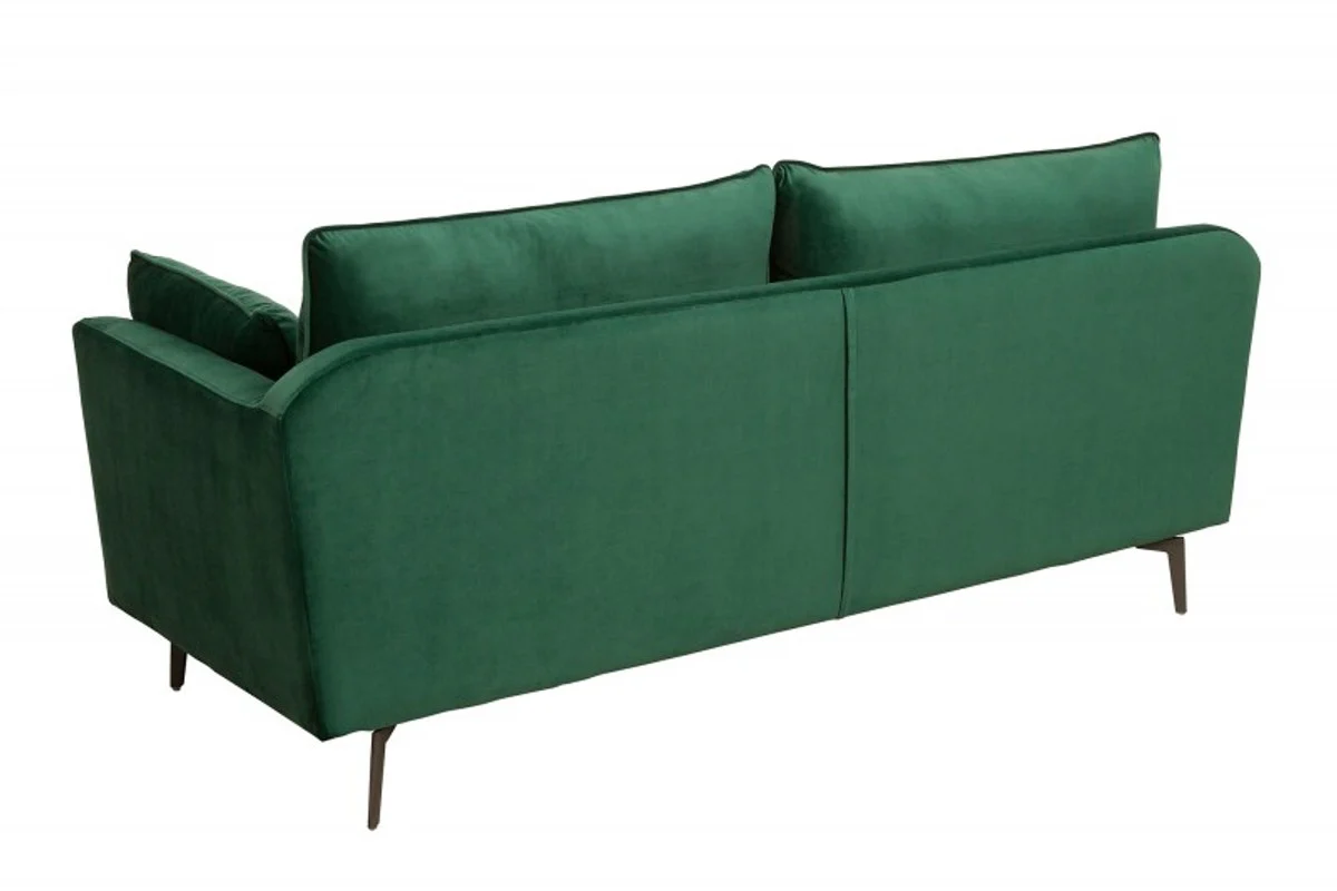 Designer living room sofa green 210 x 85 x H. 90 cm - designer furniture