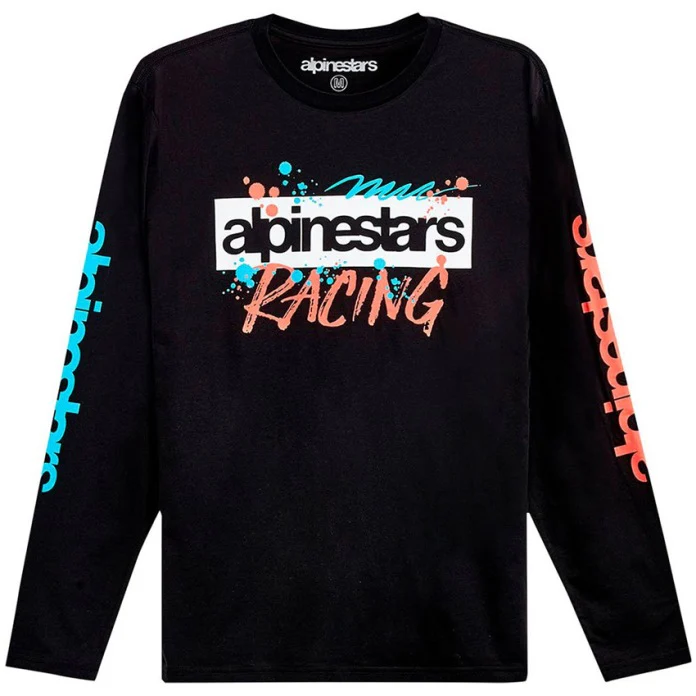 CAMISETA ALPINESTARs RAD LONG SLEEVs NEGRO