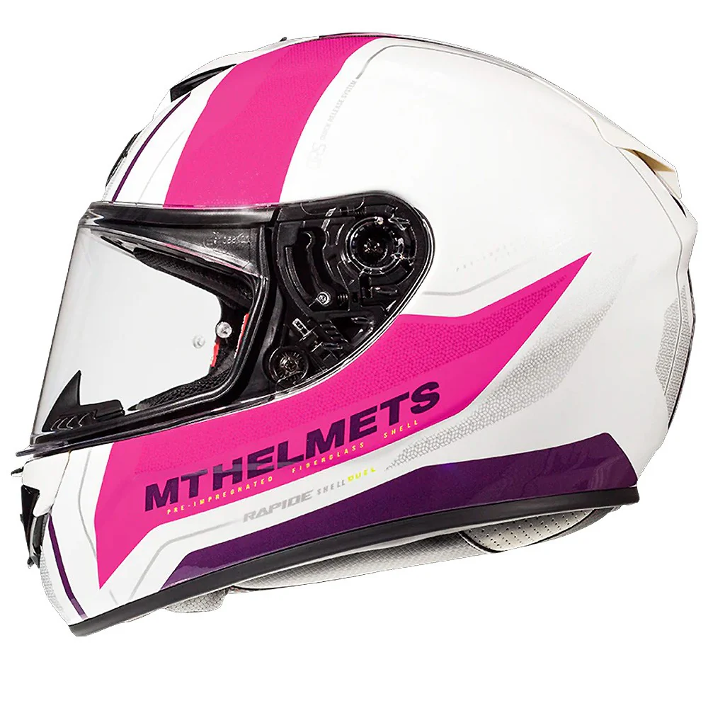 CASCO MT RAPIDE DUEL - ROSA