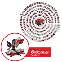 Cordless Mitre Saw TE-MS 18/210 Li-Solo