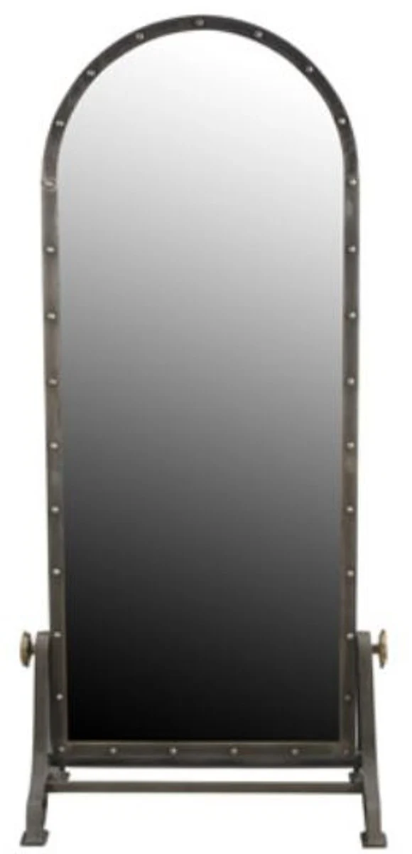 Luxury standing mirror gray 85 x 47 H. 197 cm - mirror in industrial design