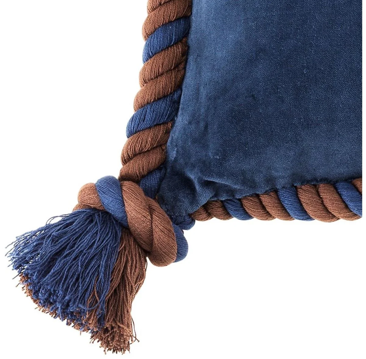 Decorative cushions set of 3 navy blue - luxury living room / hotel collection