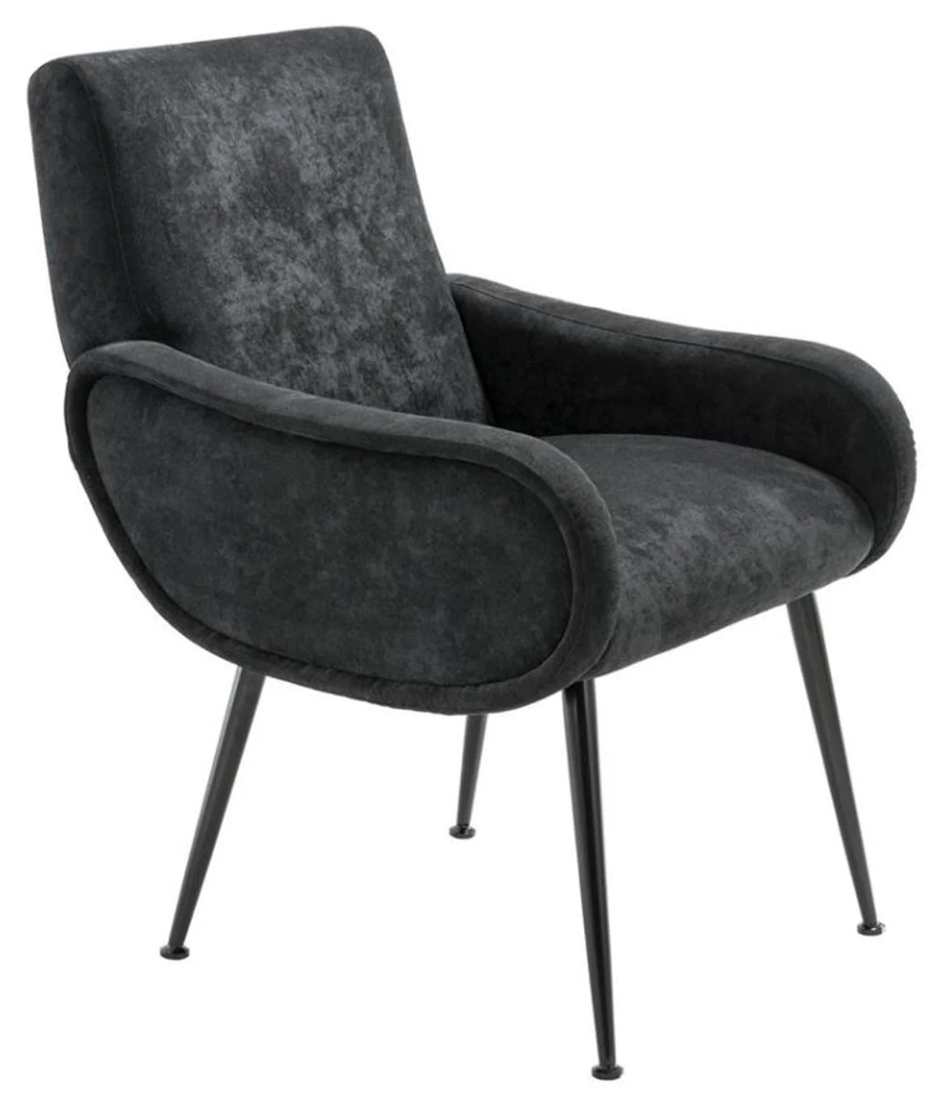 Designer dining chair with armrests - luxury collection