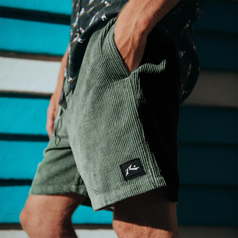 Vintage Corduroy Unisex Shorts