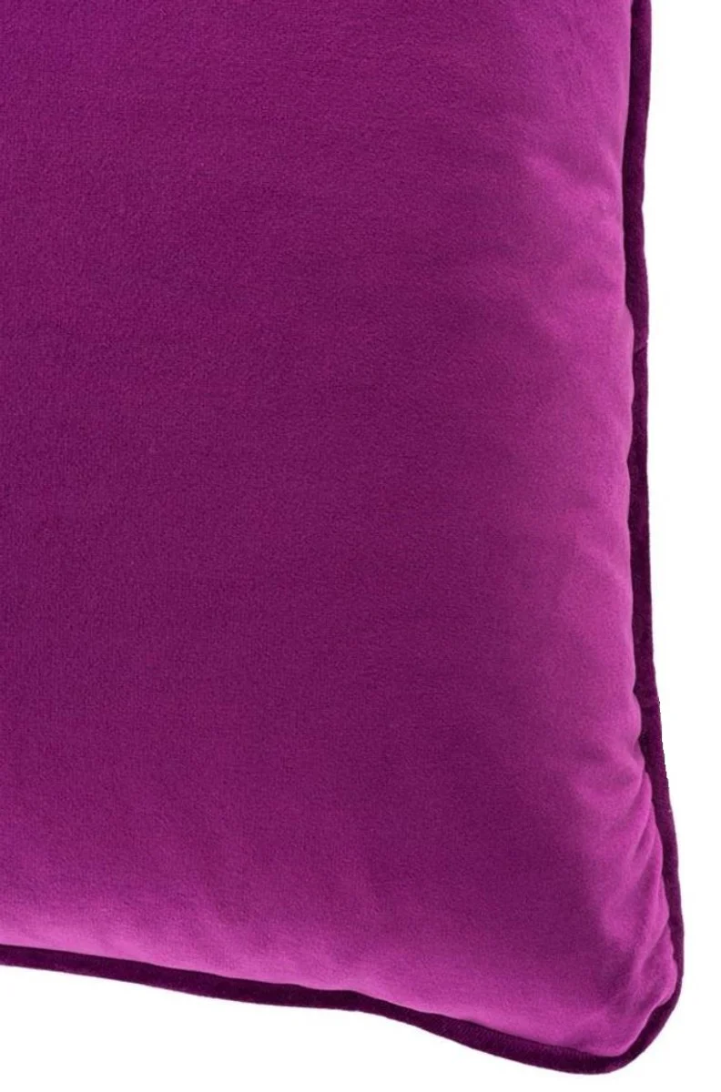 Luxury cushion fuchsia 60 x 60 cm - luxury living room decoration accessories