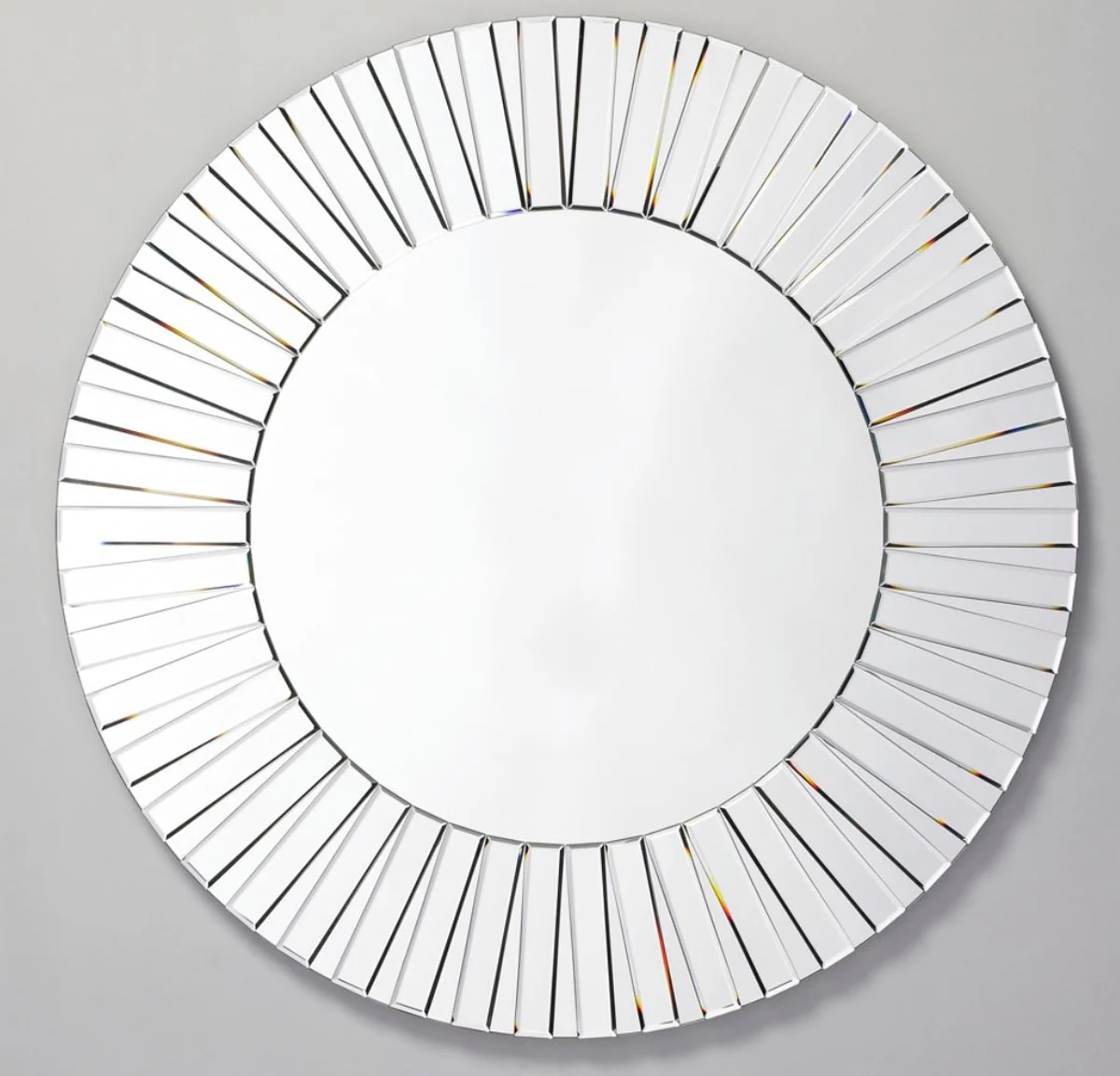 Luxury mirror Ø 80 cm - luxury living room furniture