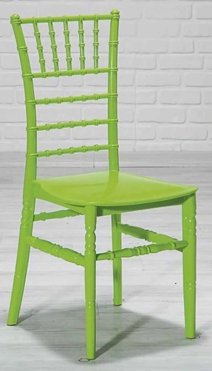 Designer acrylic chair set green 40 x 46 x H. 92.5 cm - Dining room chairs - Acrylic dining room furniture