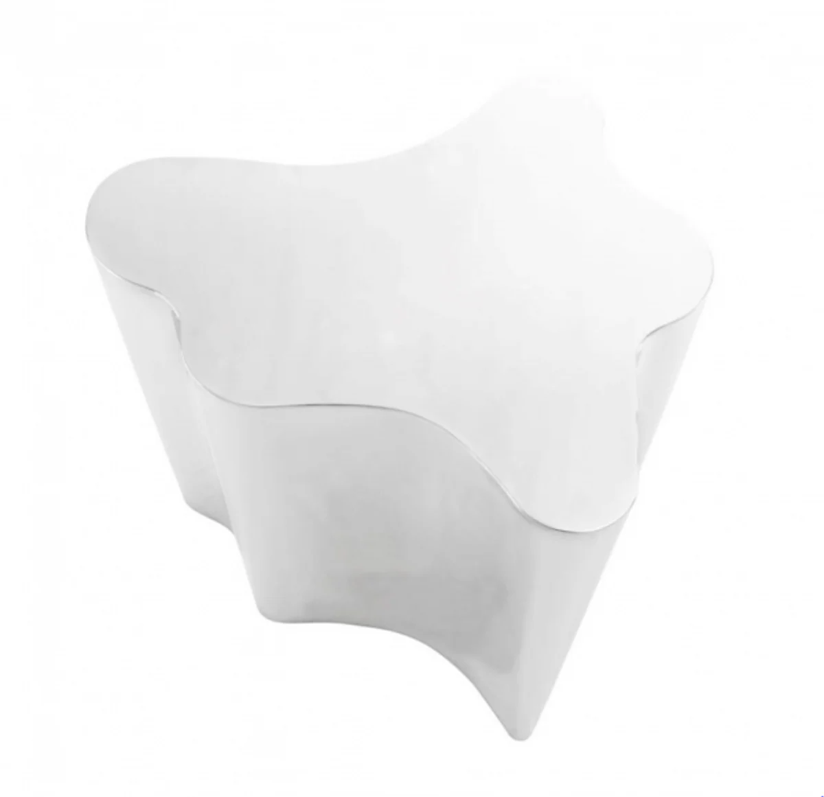 Luxury Art Deco designer side table 67 x 61 x H. 55 cm - designer side table furniture