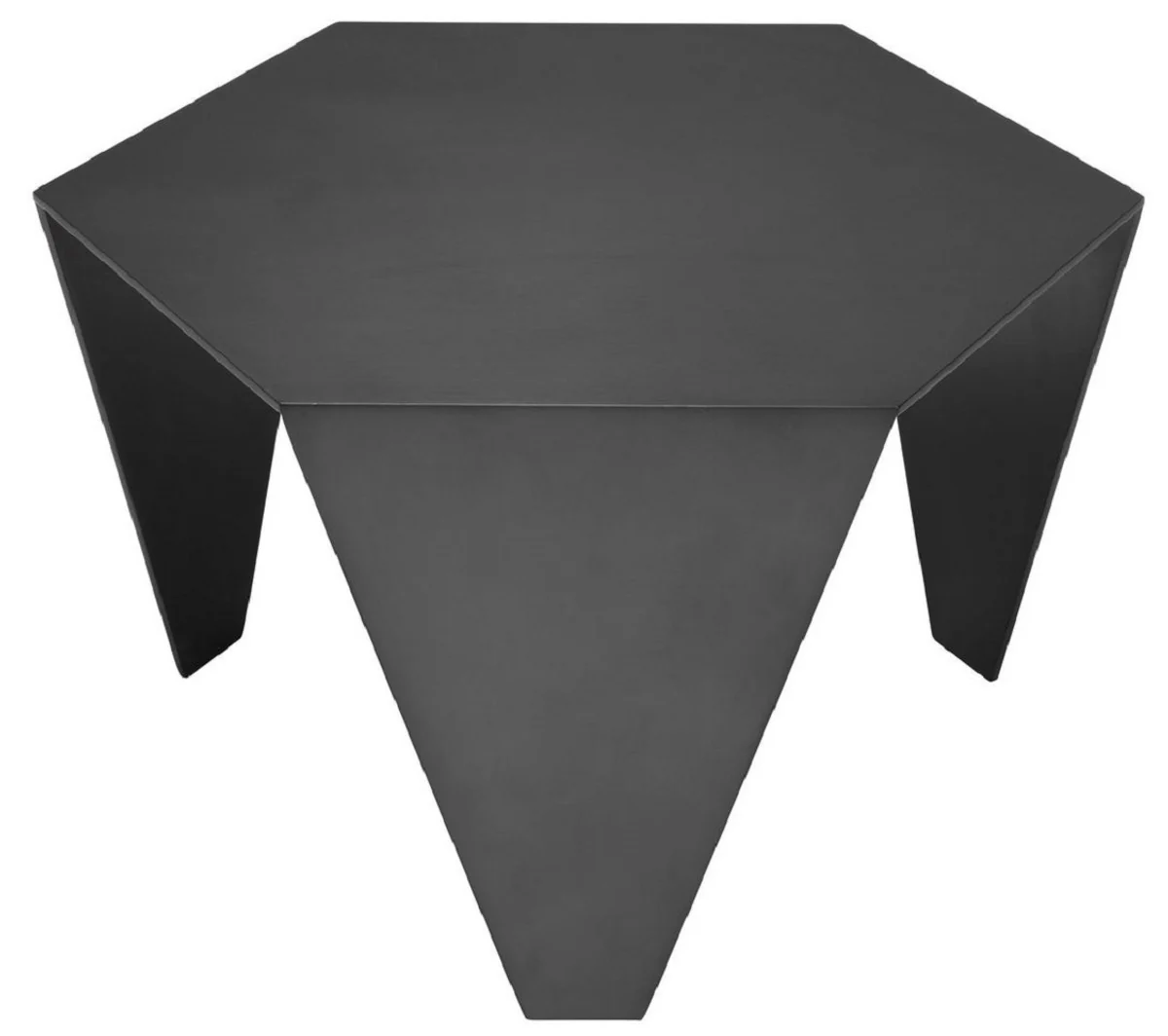 Luxury side table bronze color 57.5 x 50 x H. 34.5 cm - 6 square stainless steel table - luxury living room furniture - luxury quality