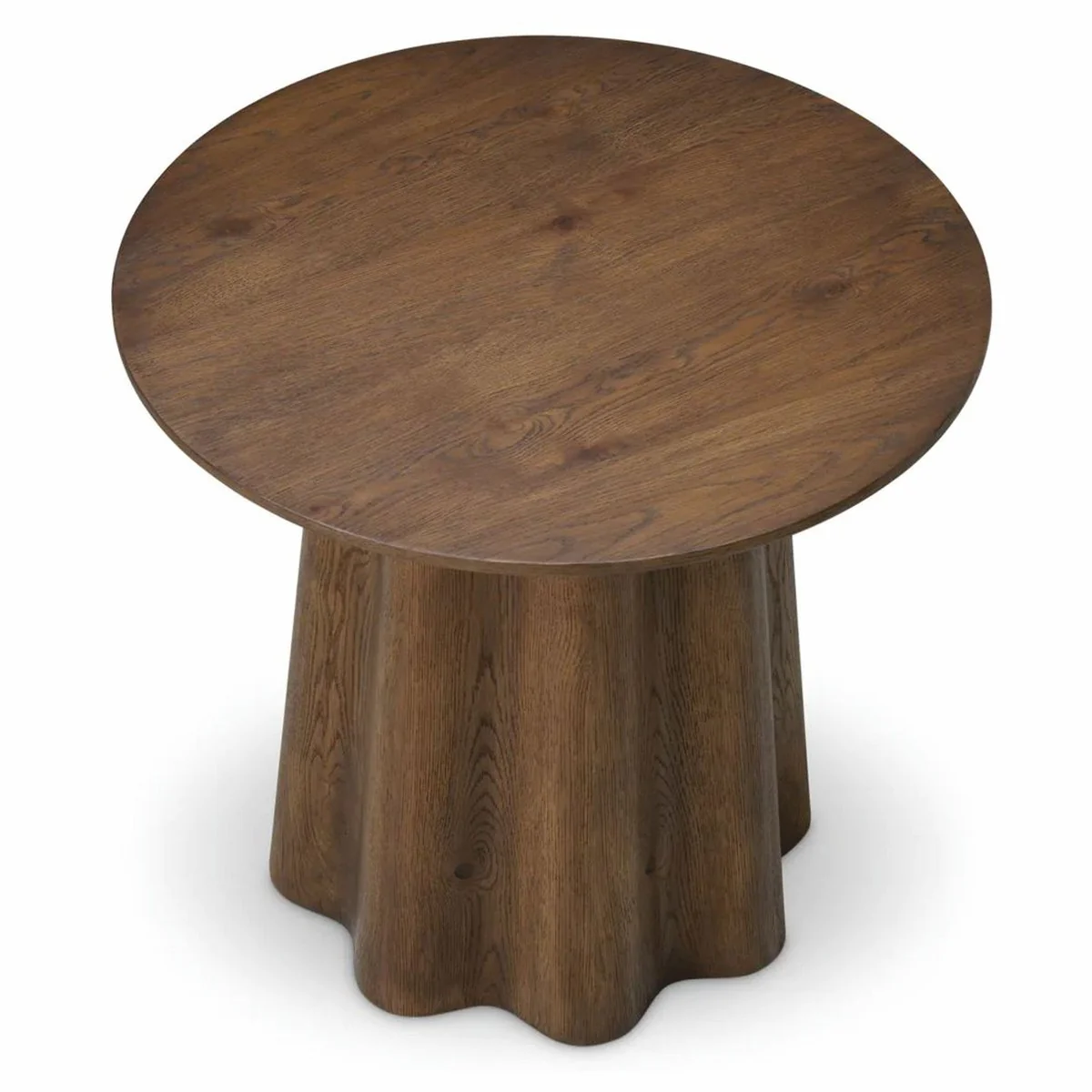 Luxury side table dark brown Ø 60 x H. 55 cm - luxury furniture