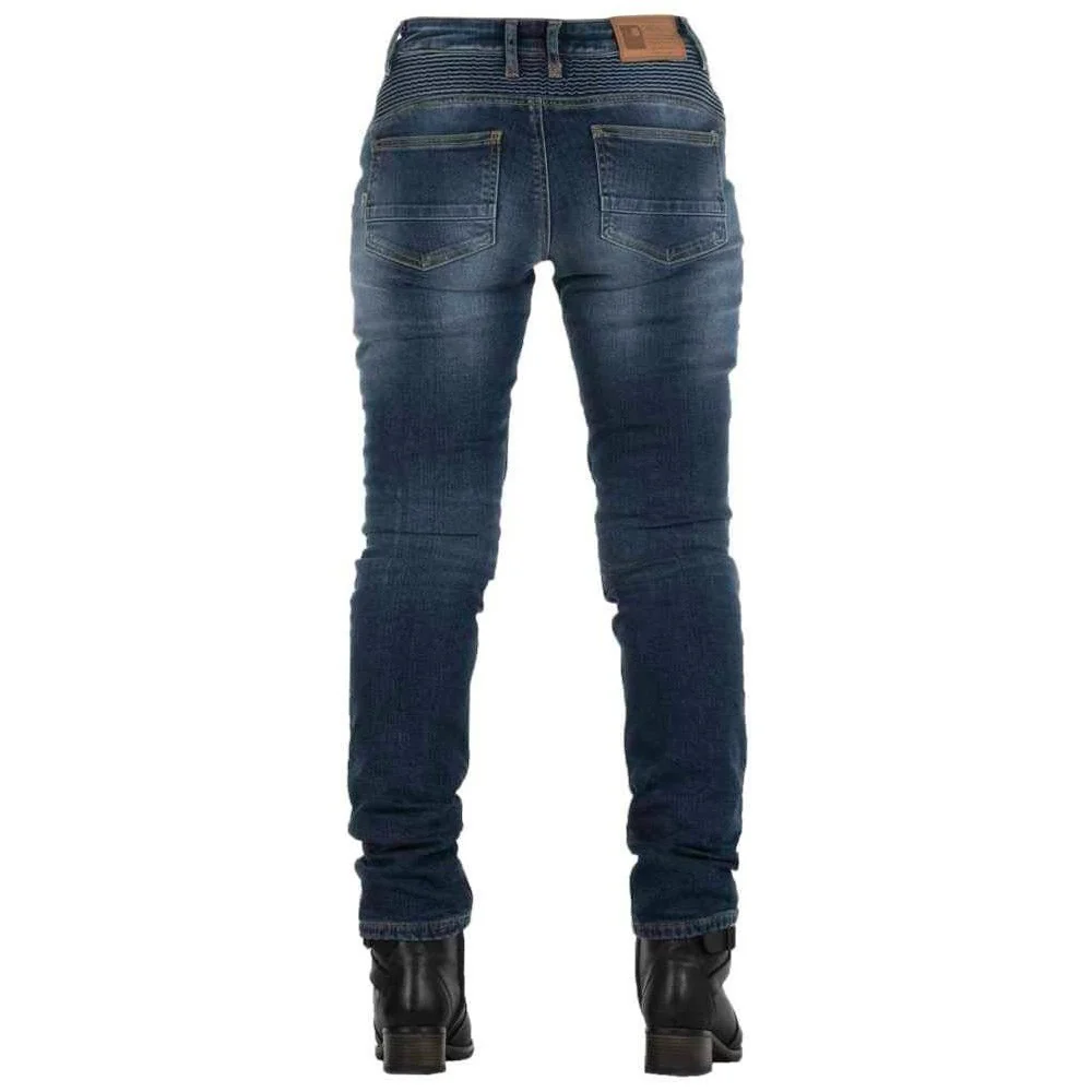 ÜBERLAP IMOLA DIRT LADY BLUE VAQUERO PANTS