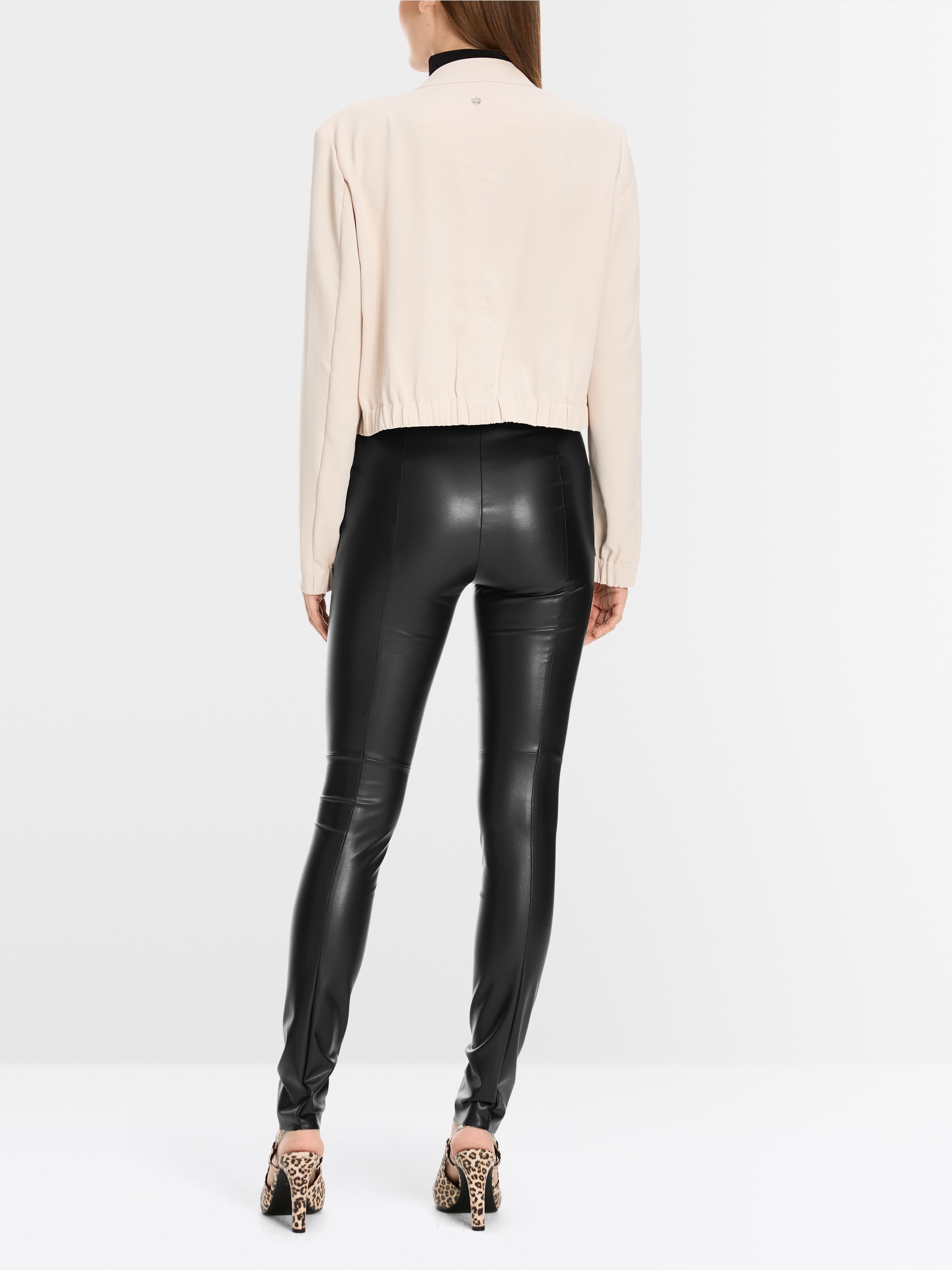 Marc-Cain leggings made of faux leather