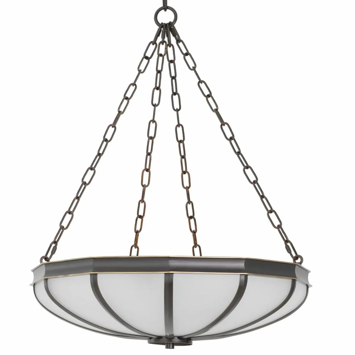 Luxury chandelier bronze / white 60 cm - Luxury Furniture - Luxury Interior