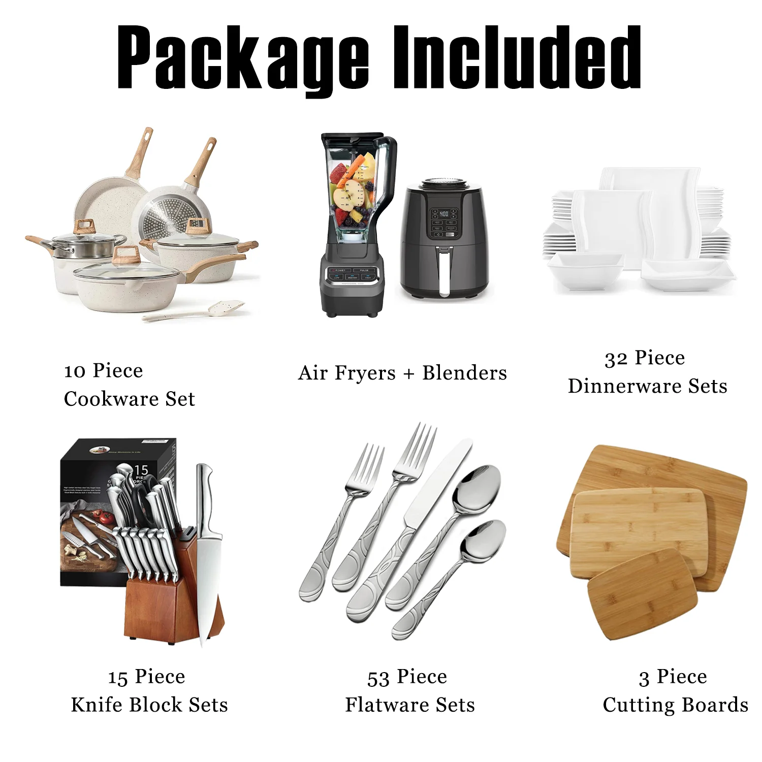 Limited time promotion, 115 piece Kitchen Spree offer to meet all kitchen needs