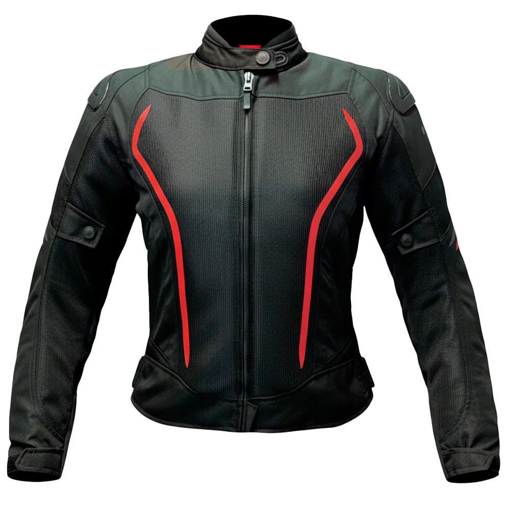 4 STATION OUT DIVINE LADY JACKET - BLACK / RED